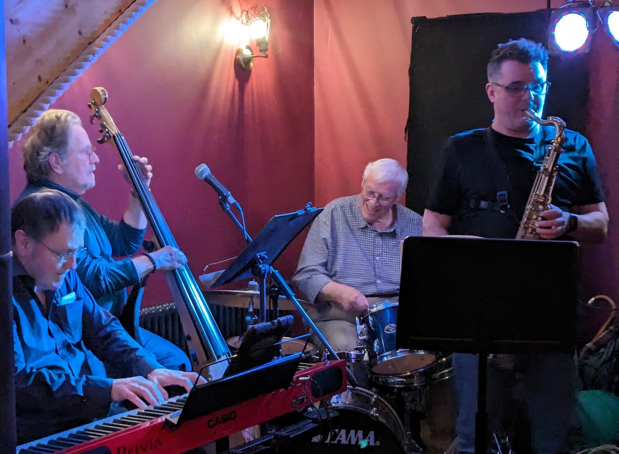 Saturday at  7: Clive Fletcher Band